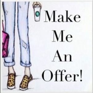 Like the item but not the price? Make an offer!